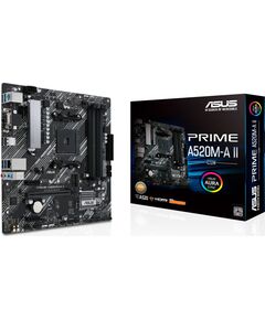 Купить Материнская плата Asus PRIME A520M-A II/CSM Soc-AM4 AMD A520 4xDDR4 mATX AC`97 8ch(7.1) GbLAN RAID+VGA+HDMI+DP, изображение 4 в компании Зеон