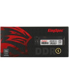 Купить Память KingSpec 16Gb DDR5 4800MHz PC5-38400 CL40 DIMM 288-pin 1.1В single rank RTL [KS4800D5P11016G], изображение 3 в компании Зеон