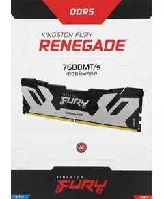 Купить Память Kingston Fury Beast Gaming 16Gb DDR5 7600MHz PC5-60800 CL38 DIMM 288-pin 1.45В single rank с радиатором RTL [KF576C38RS-16], изображение 4 в компании Зеон