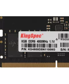 Купить Память KingSpec 8Gb DDR5 4800MHz PC5-38400 CL40 SO-DIMM 288-pin 1.1В single rank RTL [KS4800D5N11008G], изображение 3 в компании Зеон