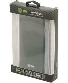 Купить Мобильный аккумулятор Cactus CS-PBFSIT-20000 20000mAh 10.5W 2.1A 2xUSB-A черный, изображение 7 в компании Зеон