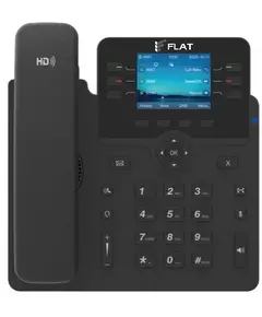 Купить Телефон IP Флат FLAT-PHONE-B6 черный, изображение 2 в компании Зеон