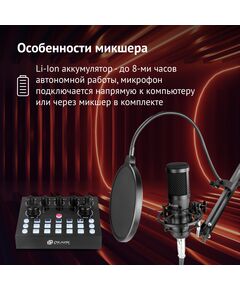 Купить Микрофон проводной Oklick SM-600G 2.5м черный [1796784], изображение 33 в компании Зеон