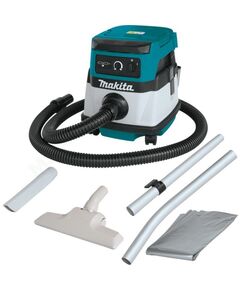 Купить Строительный пылесос Makita DVC150LZ (уборка: сухая/влажная) белый, изображение 5 в компании Зеон