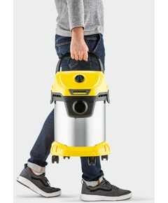 Купить Строительный пылесос Karcher WD 3 S V-17/4/20 1000Вт (уборка: сухая/сбор воды) желтый [1.628-135.0], изображение 30 в компании Зеон