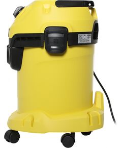 Купить Строительный пылесос Karcher WD 3 P V-17/4/20 Workshop 1000Вт (уборка: сухая/сбор воды/выдув) желтый [1.628-175.0], изображение 2 в компании Зеон