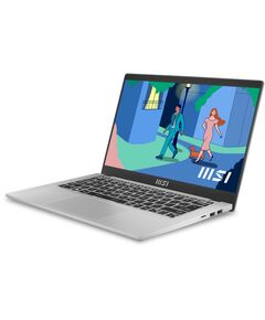 Купить Ультрабук MSI Modern 14 C12MО-688RU Core i7 1255U 16Gb SSD512Gb Intel Iris Xe graphics 14" IPS FHD (1920x1080) Windows 11 Professional silver WiFi BT Cam [9S7-14J111-688], изображение 2 в компании Зеон