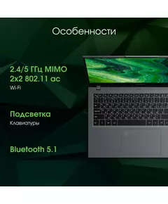 Купить Ноутбук Digma Pro Fortis M Ryzen 5 7430U 8Gb SSD256Gb AMD Radeon 15.6" IPS FHD (1920x1080) Windows 11 Professional grey WiFi BT Cam 4250mAh [DN15R5-8CXW04] в компании Зеон