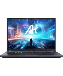 Купить Ноутбук GigaByte Aorus 16X Core i7 13650HX 32Gb SSD1Tb NVIDIA GeForce RTX4070 8Gb 16" IPS QHD+ (2560x1600) Free DOS grey WiFi BT Cam [9SG-43KZC64SD] в компании Зеон