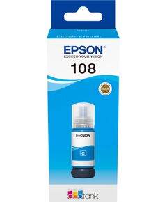 Купить Чернила Epson C13T09C24A 108 голубой 70мл для L8050/L18050 в компании Зеон