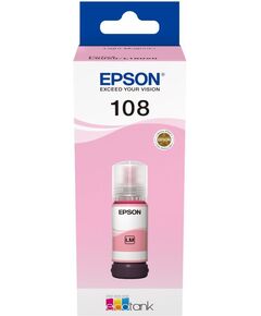 Купить Чернила Epson C13T09C64A 108 светло-пурпурный 70мл для L8050/L18050 в компании Зеон