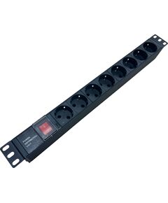 Купить Блок распределения питания NTSS NTSS-PDU-DA1015 гор.размещ. 8xSchuko базовые 10A C14 в компании Зеон