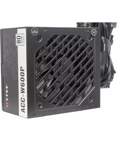 Купить Блок питания Accord ACC-W600P ATX 600W 80 PLUS WHITE (20+4pin) 120mm fan 6xSATA, изображение 2 в компании Зеон