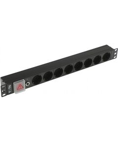 Купить Блок распределения питания Lanmaster TWT-PDU19-10A8P-1.8 гор.размещ. 8xSchuko базовые 10A Schuko 1.8м, изображение 4 в компании Зеон