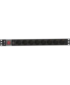 Купить Блок распределения питания Lanmaster TWT-PDU19-10A8P-1.8 гор.размещ. 8xSchuko базовые 10A Schuko 1.8м, изображение 2 в компании Зеон