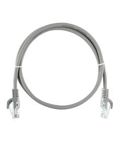 Купить Nikomax NMC-PC4UD55B-ES-050-C-GY Essential Line U/UTP 4 пары, Кат.5е (Класс D), 100МГц, 2хRJ45/8P8C, T568B, заливной, с защитой защелки, многожильный, BC (чистая медь), 25AWG (7x0,175мм), LSZH нг(А)-HFLTx, серый, 5м в компании Зеон