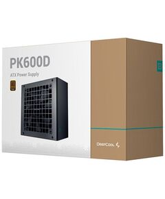 Купить Блок питания Deepcool PK600D ATX 600W 80+ bronze (20+4pin) APFC 120mm fan 6xSATA RTL [R-PK600D-FA0B-EU], изображение 8 в компании Зеон