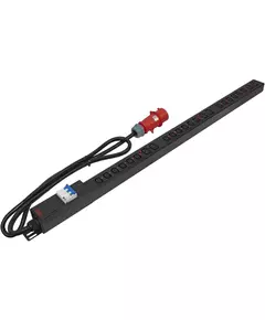 Купить Блок распределения питания PowerCom PDU-32AV24-18C3-6C9-3P верт.размещ. 18xC13 6xC19 3x32A IEC 60309 2м в компании Зеон