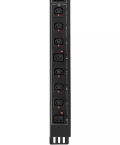 Купить Блок распределения питания PowerCom PDU-32AVMS24-18C3-6C9-3P верт.размещ. 18xC13 6xC19 с сетевым мониторингом 3x32A EN 60309 2м, изображение 5 в компании Зеон