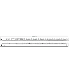 Купить Блок распределения питания PowerCom PDU-32AVMS24-14C3-10C9-1P, изображение 5 в компании Зеон