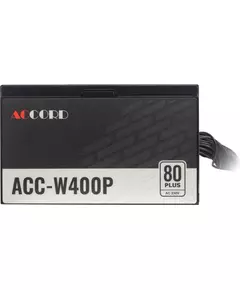 Купить Блок питания Accord ACC-W400P ATX 400W 80 PLUS WHITE (20+4pin) 120mm fan 6xSATA, изображение 9 в компании Зеон