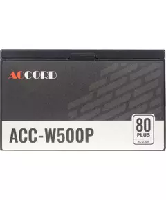 Купить Блок питания Accord ACC-W500P ATX 500W 80 PLUS WHITE (20+4pin) 120mm fan 6xSATA, изображение 9 в компании Зеон