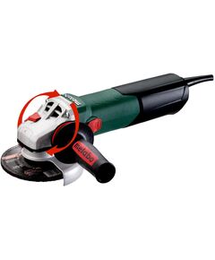 Купить Углошлифовальная машина Metabo WEV 17-125 Quick 1700Вт 11000об/мин M14 d=125мм [600516000], изображение 2 в компании Зеон