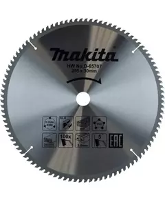 Купить Диск пильный Makita D-65707 по алюм./дер./плас. d=355мм d(посад.)=30мм для циркулярной пилы в компании Зеон