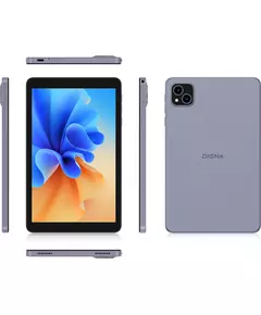 Купить Планшет Digma Q8 SC9863A (1.6) 8C RAM3Gb ROM32Gb 8 IPS 800x1200 4G 2Sim Android 14 серый 5Mpix 2Mpix BT WiFi microSD 128Gb 4500mAh [DA6B8P01], изображение 3 в компании Зеон