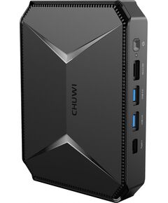 Купить Неттоп CHUWI HeroBox N-series N100 (0.8) 8Gb SSD256Gb UHDG CR Windows 11 Professional GbitEth WiFi BT черный в компании Зеон