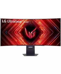 Купить Монитор LG UltraGear 45GS95QE-B 44.5" OLED LED 21:9 HDMI M/M матовая HAS Piv 1500000:1 1300cd 178гр/178гр 3440x1440 240Hz G-Sync FreeSync Premium Pro DP SPDIF WQ USB 12.3кг черный [45GS95QE-B.ARUZ] в компании Зеон