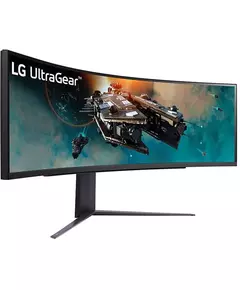 Купить Монитор LG UltraGear 49GR85DC-BVA 49" LED 32:9 HDMI матовая HAS Piv 3000:1 450cd 178гр/178гр 5120x1440 240Hz FreeSync Premium Pro DP 2K USB 15.1кг черный [49GR85DC-B.ARUZ], изображение 6 в компании Зеон