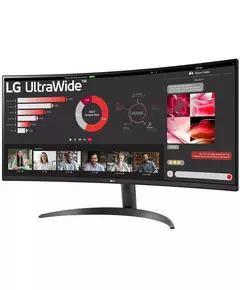 Купить Монитор LG UltraWide 34WR50QK-B 34" VA LED 21:9 HDMI матовая 300cd 178гр/178гр 3440x1440 100Hz DP WQ 5.9кг черный [34WR50QK-B.ARUZ], изображение 5 в компании Зеон