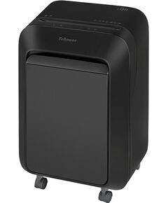 Купить Шредер Fellowes PowerShred LX211 черный (секр.P-5) фрагменты 15лист. 23лтр. скрепки скобы пл.карты [FS-50502], изображение 2 в компании Зеон