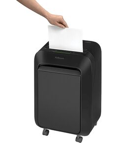 Купить Шредер Fellowes PowerShred LX211 черный (секр.P-5) фрагменты 15лист. 23лтр. скрепки скобы пл.карты [FS-50502], изображение 4 в компании Зеон