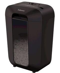 Купить Шредер Fellowes PowerShred LX70 черный (секр.P-4) фрагменты 11лист. 18лтр. скрепки скобы пл.карты [FS-44075], изображение 2 в компании Зеон