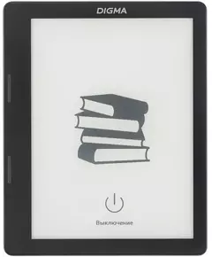 Электронная книга Digma F4 5.83" E-Ink 680x920 Touch Screen 1.2Ghz 1Gb/8Gb/SD/microSDHC/подсветка дисплея черный [F4B] фотографии