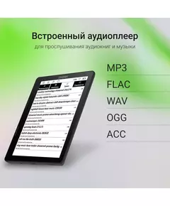 Электронная книга Digma F4 5.83" E-Ink 680x920 Touch Screen 1.2Ghz 1Gb/8Gb/SD/microSDHC/подсветка дисплея черный [F4B] фотографии