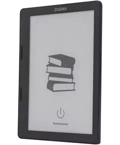 Электронная книга Digma F4 5.83" E-Ink 680x920 Touch Screen 1.2Ghz 1Gb/8Gb/SD/microSDHC/подсветка дисплея черный [F4B] фотографии