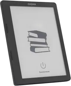 Электронная книга Digma F4 5.83" E-Ink 680x920 Touch Screen 1.2Ghz 1Gb/8Gb/SD/microSDHC/подсветка дисплея черный [F4B] фотографии