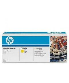 Купить Картридж HP CE742A Yellow для hp Color LaserJet CP5225 в компании Зеон