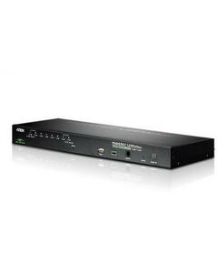 Купить KVM-переключатель ATEN CS1708i 1U 8-port 1-User PS/2-USB KVM on the NET, кл-ра+мышь USB или PS/2+VGA 15pin+LAN, 2 кабеля в компании Зеон