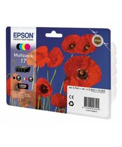 Купить Набор картриджей Epson C13T17064A10 Multipack 17 B/Y/C/M для Epson Expression  Home XP-33/103/203/207/ 303/306/403/406 в компании Зеон