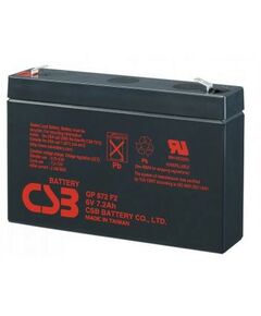 Купить Аккумулятор CSB GP-672 6V, 7.2Ah, для UPS в компании Зеон