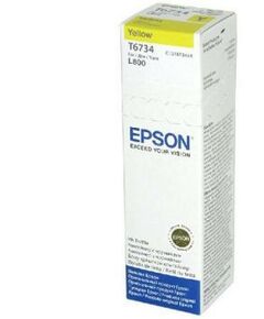 Купить Чернила Epson T6734 Yellow для EPS Inkjet Photo L800 в компании Зеон