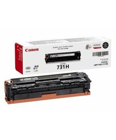 Купить Тонер-картридж Canon 731H Black для  LBP7100C/7110C, повышенная ёмкость, 2400 страниц, черный [6273B002] в компании Зеон