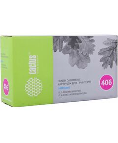 Для Samsung (совместимые): Тонер-картридж Cactus CS-CLT-C406S Cyan для Samsung CLP-360/365/366, CLX-3300/3305/3306 фотографии