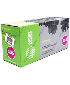 Для Samsung (совместимые): Тонер-картридж Cactus CS-CLT-Y406S Yellow для Samsung CLP-360/365/366, CLX-3300/3305/3306 фотографии