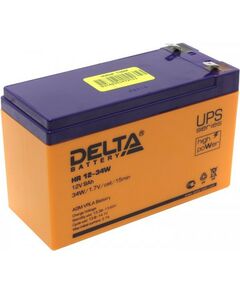 Купить Аккумулятор для ИБП Delta HR 12-34W 12V, 9Ah для UPS в компании Зеон