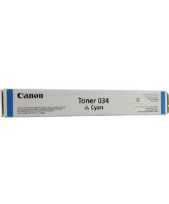 Купить Тонер Canon 034 Cyan для iR C1225, MF810C/820C [9453B001] в компании Зеон